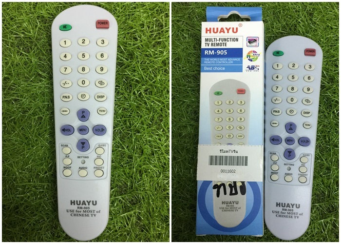 รีโมท TV จอแก้ว และ รีโมท LED TV