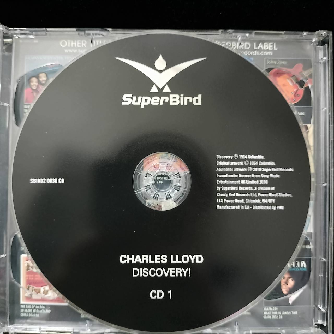 Charles Lloyd – Discovery! & Nirvana / EU / ถาดใส่ซีดีหัก / 2CD / แผ่นดี