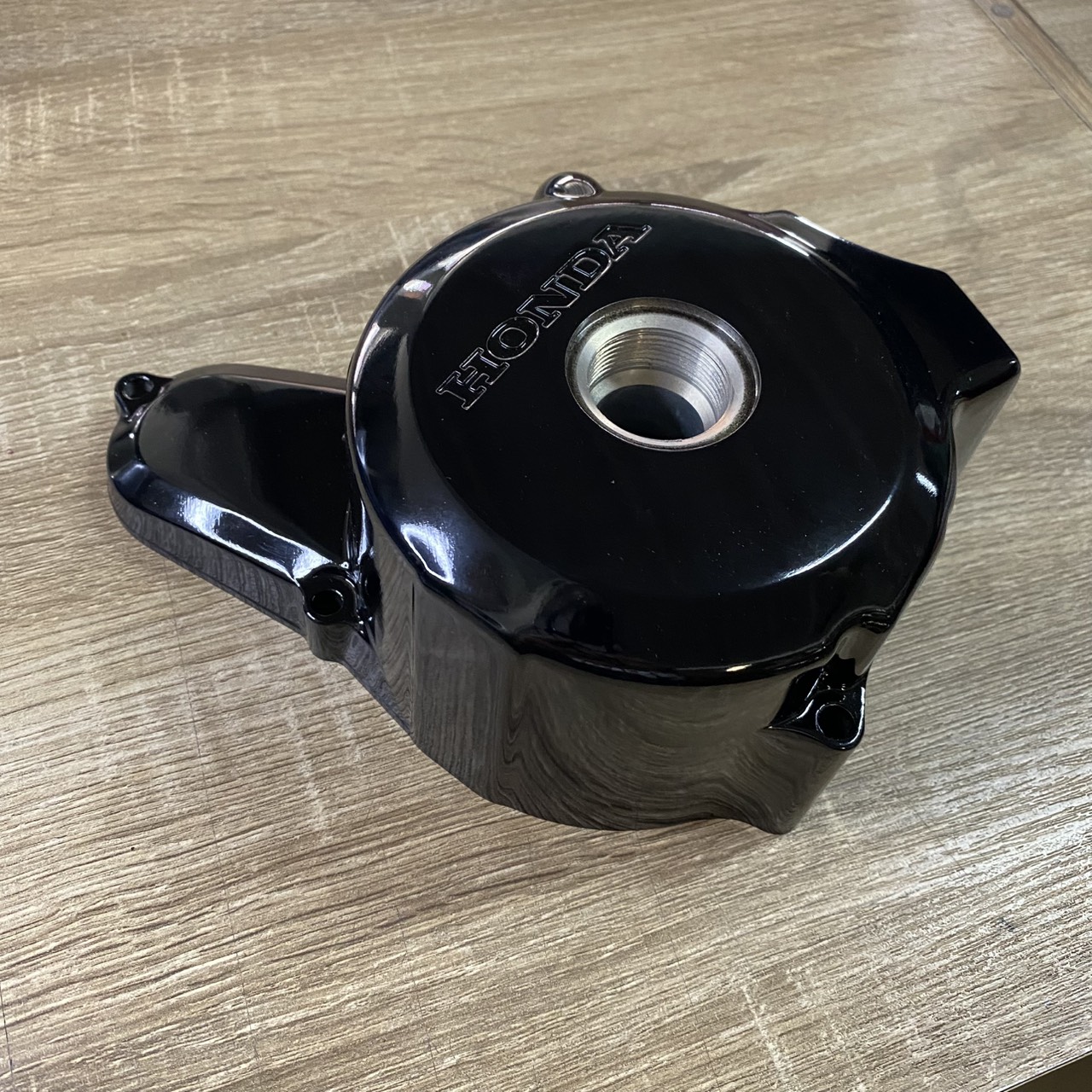 11341-KRS-600 ฝาครอบแคร้งเครื่องด้านซ้าย WAVE100S 2005 อะไหล่แท้ HONDA