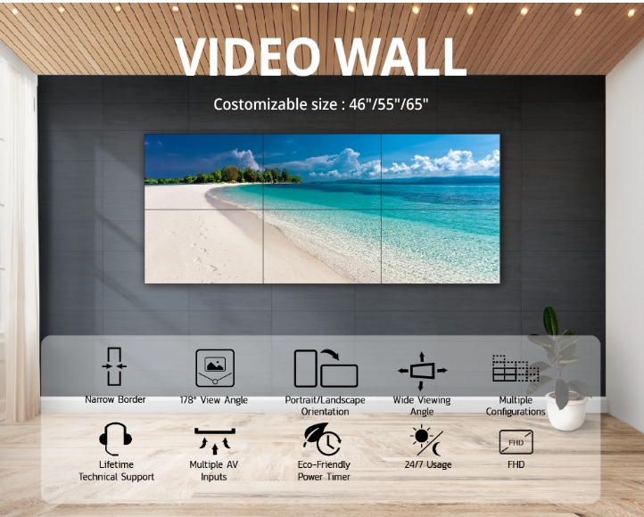 Video Wall ราคาตามขนาดและตามสเปคของลูกค้า