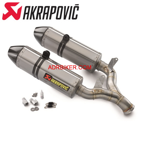 ท่อ akrapovic สำหรับ ktm 990 SM/SMT/SMR ทั้ง Slip-on และ Full (For Exhibition only)