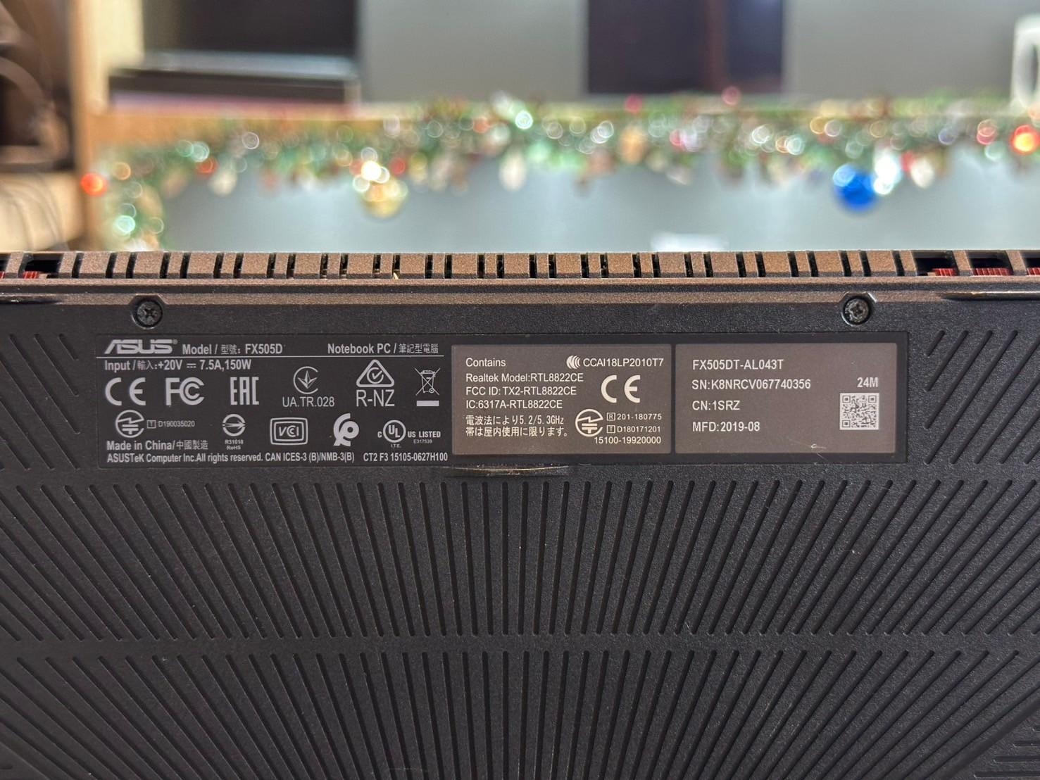 ASUS TUF GAMING FX505DT-AL043T