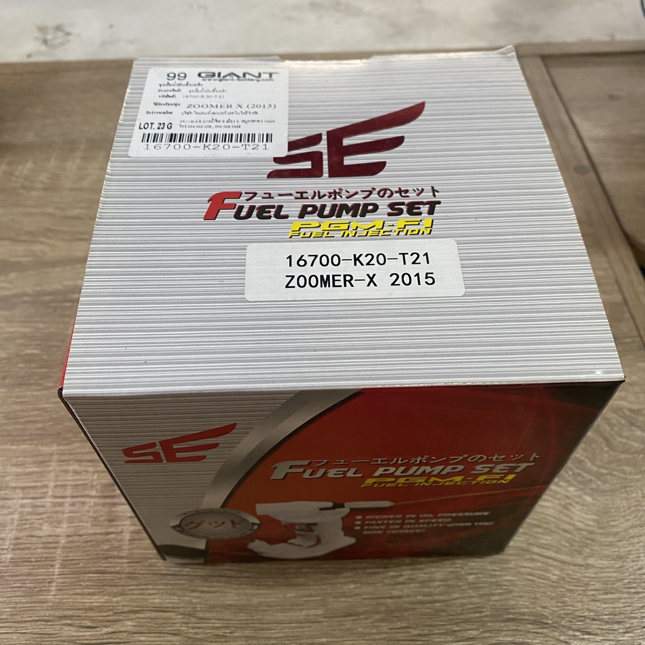 🛑อะไหล่เทียมเทียบแท้ PD000480 SE-ปั๊มน้ำมันเชื้อเพลิงZOOMER-X 2015 16700-K20-T21