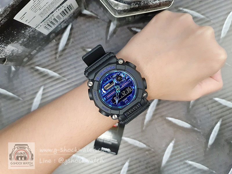CASIO G-SHOCK นาฬิกาข้อมือ นาฬิกากันน้ำ นาฬิกาของแท้ ประกันศูนย์ CMG 1 ปี รุ่น GA-900VB-1A