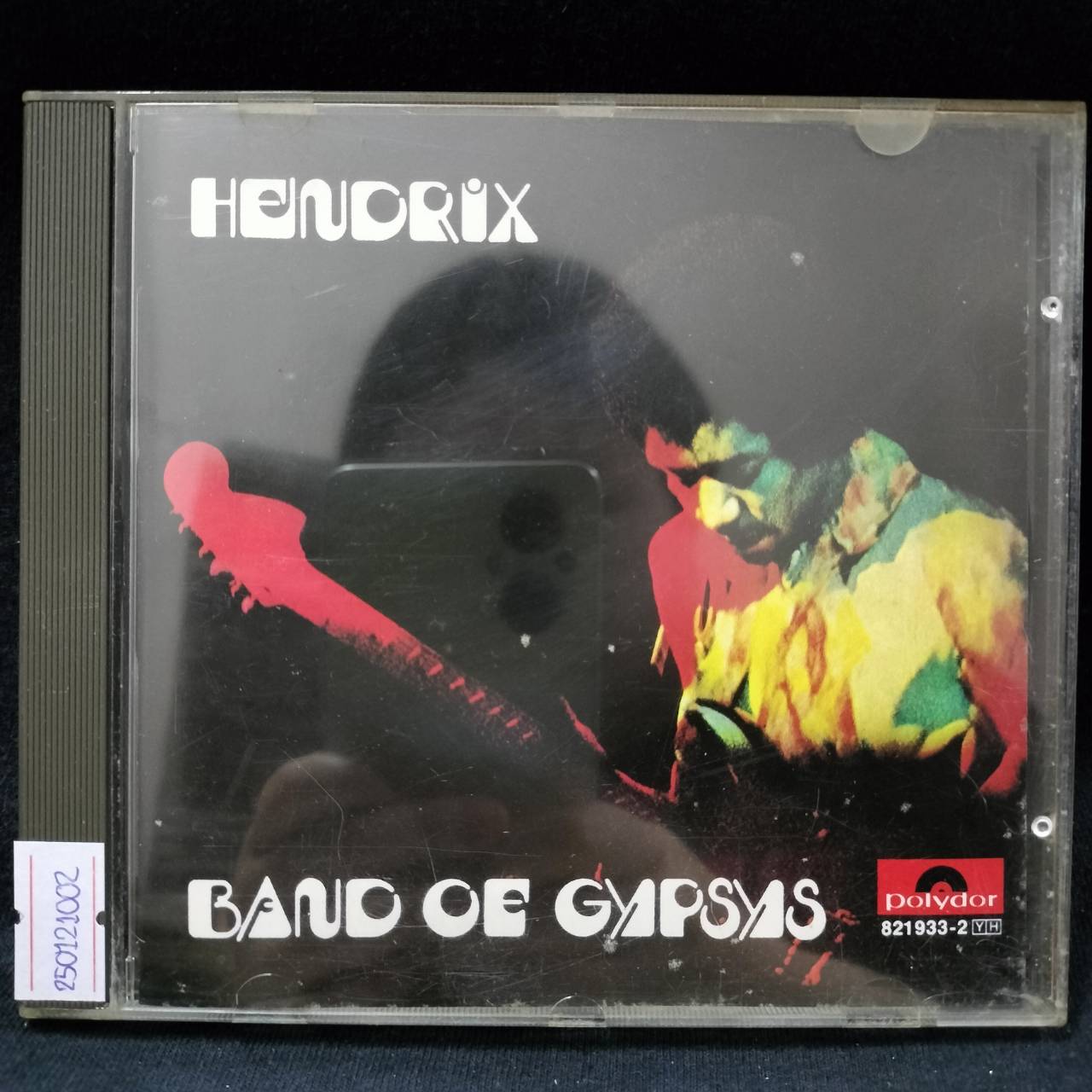 Jimi Hendrix – Band Of Gypsys / GERMANY / ปกในมีจุดเหลือง / แผ่นทะลุขอบ(ไม่โดนเนื้อแผ่น) / มีรอยบ้าง