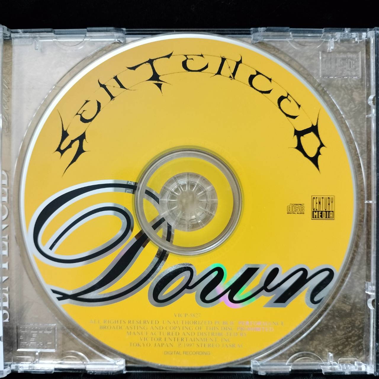 Sentenced – Down / JAPAN / มีรอยบ้าง / มี Obi