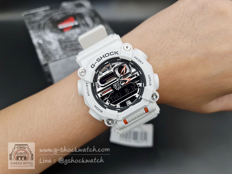 CASIO G-SHOCK นาฬิกาข้อมือ นาฬิกากันน้ำ นาฬิกาของแท้ ประกันศูนย์ CMG 1 ปี รุ่น GA-900AS-7A