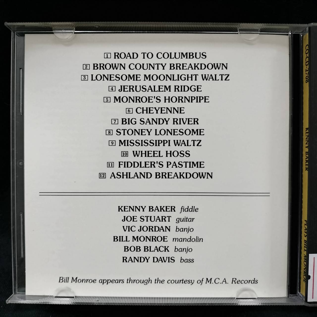 Kenny Baker – Kenny Baker Plays Bill Monroe / USA / แผ่นสภาพนางฟ้า