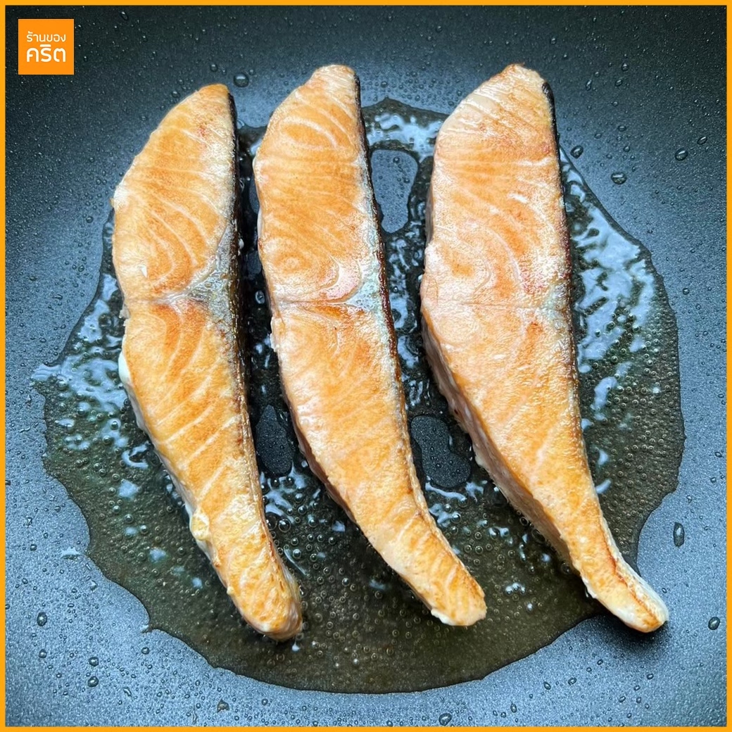 เนื้อ แซลมอน นอร์เวย์ ไร้ก้าง 100 กรัม | แซลมอนชาคริต สด-แช่แข็งความเร็วสูง | ทานดิบได้ x เก็บได้นาน | แซลมอนสด แช่แข็ง