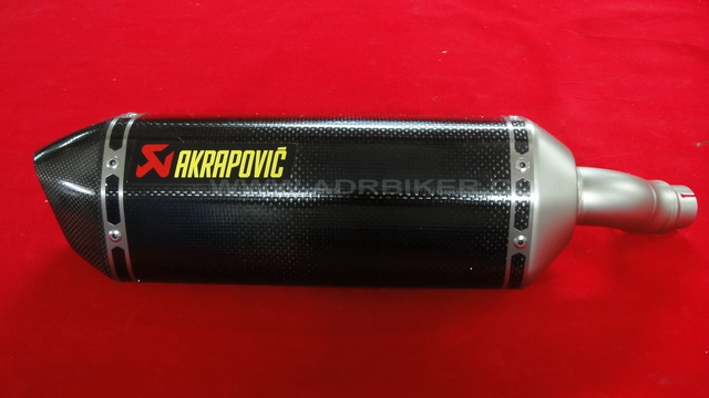 ท่อ AKRAPOVIC SLIP-ON CARBON สำหรับ NINJA 250/300, Z250/z300 ปี 2013-2016 (For Exhibition only)