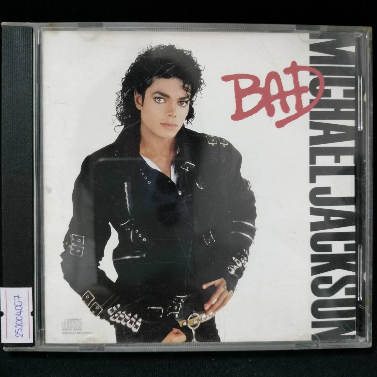 Michael Jackson – Bad / USA / ปกในมีจุดเหลือง / มีรอยบ้าง