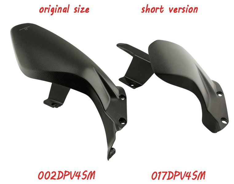 Carbonworld บังโคลนหลังคาร์บอน (Rear hugger carbon) สำหรับ Panigale V4