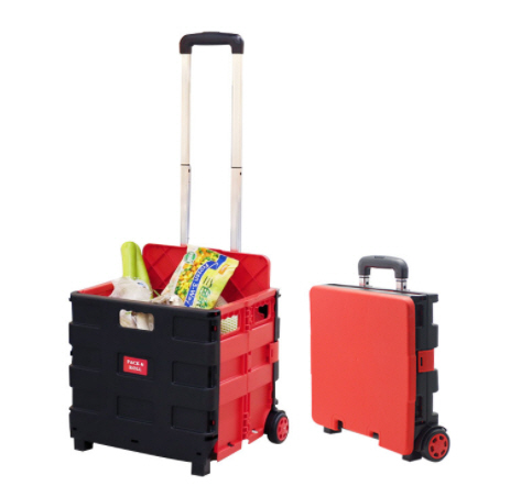 ตะกร้ามีล้อ,ตะกร้ารถเข็นพับได้,รถเข็นขนของพับได้