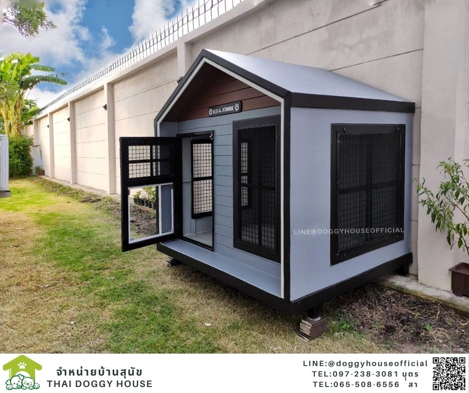 บ้านหมา ทรงจั่ว