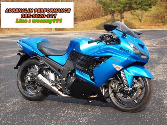 ท่อ Brock\'s Full System ออกข้างเดียว สำหรับ ZX14 ปี2012 ขึ้นไป (For Exhibition only)