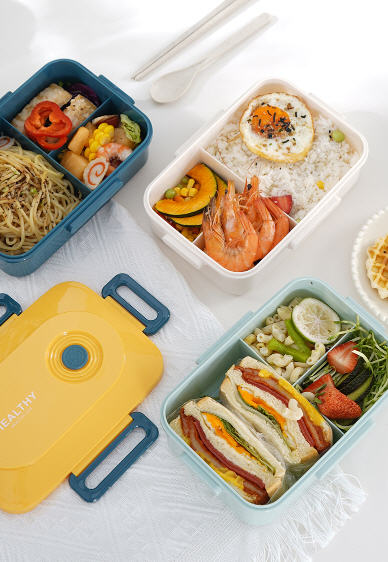 กล่องข้าวพลาสติก,กล่องข้าวพลาสติก+กระเป๋า,กล่องข้าว1200ml,1500ml