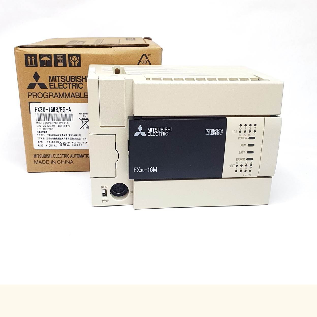 PLC FX3U-16MT/ES 32MT 48MT 64MT 80MT 128MR/MT2 (FX3U-16MR/ES-A)