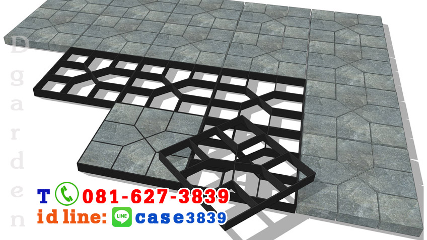 แม่พิมพ์ทางเดิน ลายจีน D7