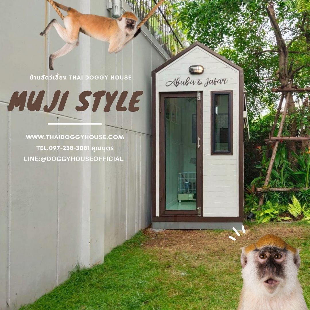 บ้านหมา แบบบ้าน Muji