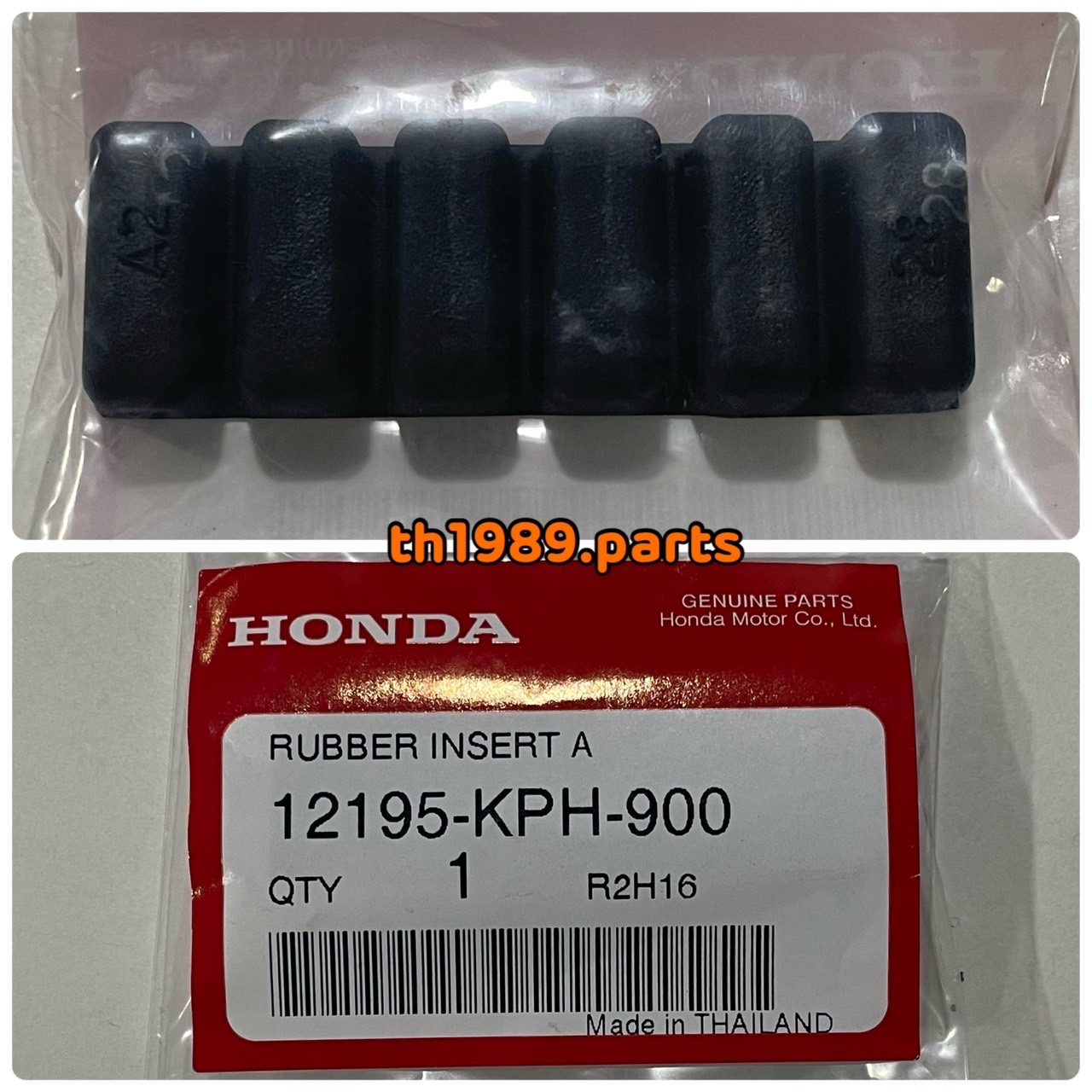 12195-KPH-900 ยางครีบเสื้อสูบ A WAVE125i 2004-2005 , WAVE125 R,S,X , DREAM125 อะไหล่แท้ HONDA