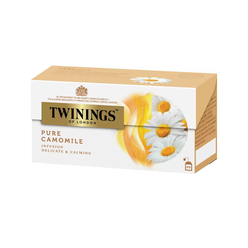 ชาทไวนิงส์ เพียวคาโมไมล์ ชนิดซอง 25 กรัม ( 1 กรัมx25 ซอง) Twinings Pure Camomile Tea 1gx25 bags (05-2829)