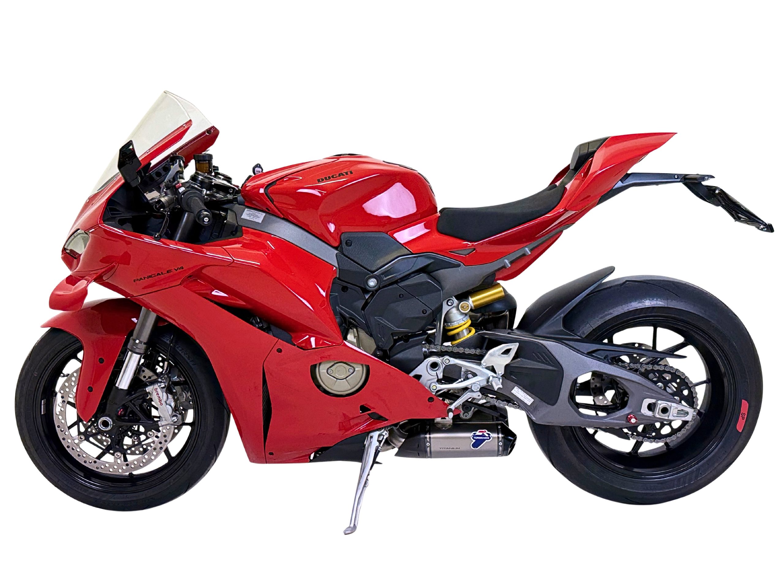 ท่อ termignoni สลืปออน สำหรับ Panigale V4 2025+ ออกล่าง