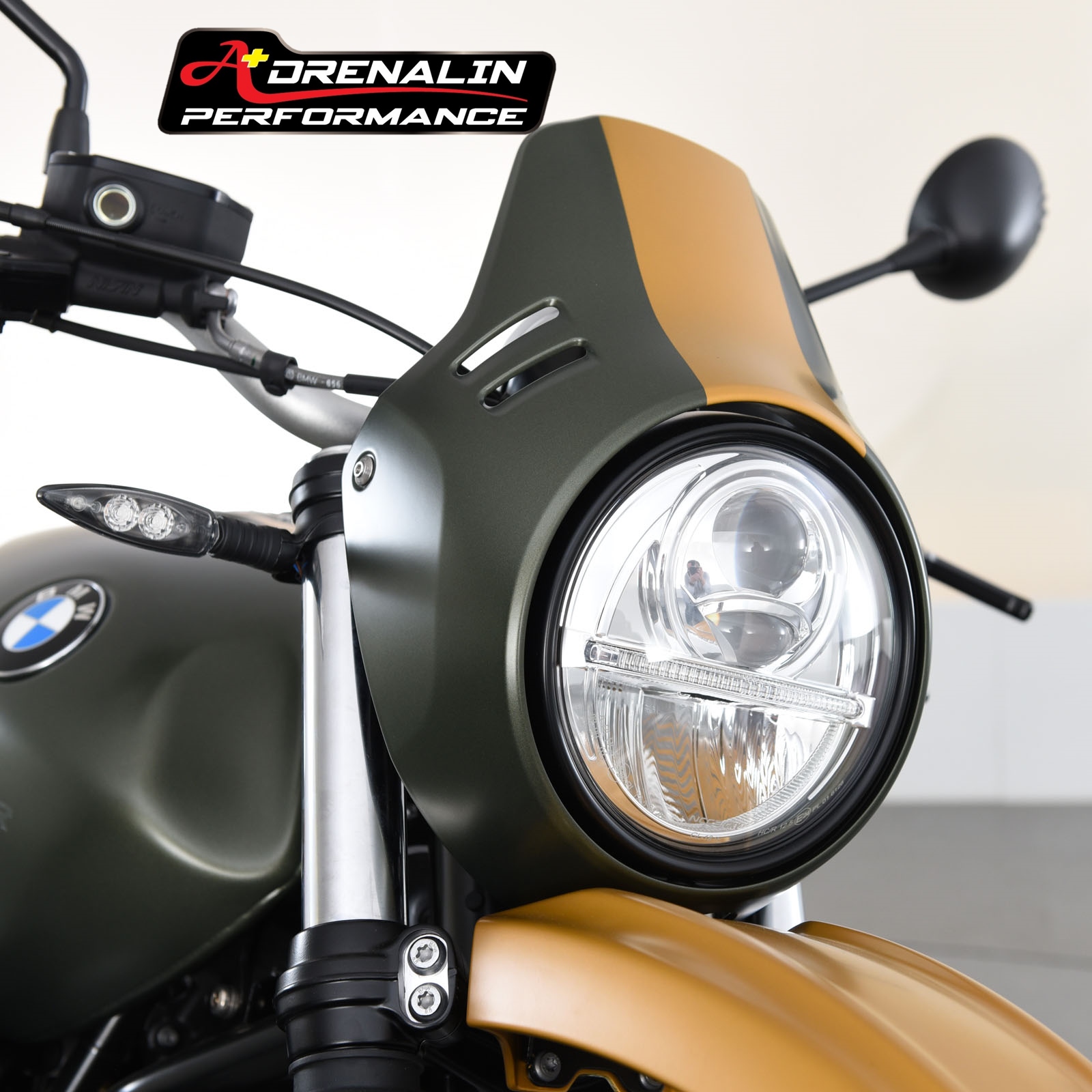 โคมไฟหน้า AC Schnitzer สำหรับ R nine T 2014+ รุ่น light bomb ไฟ LED