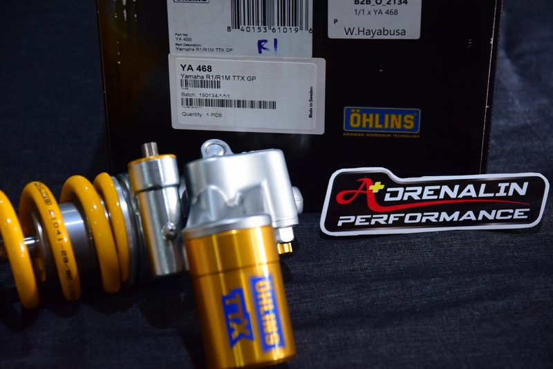โช้คหลัง ohlins รุ่น TTX GP ตัวท้อปสุด สำหรับ R1 / R1M 2015+