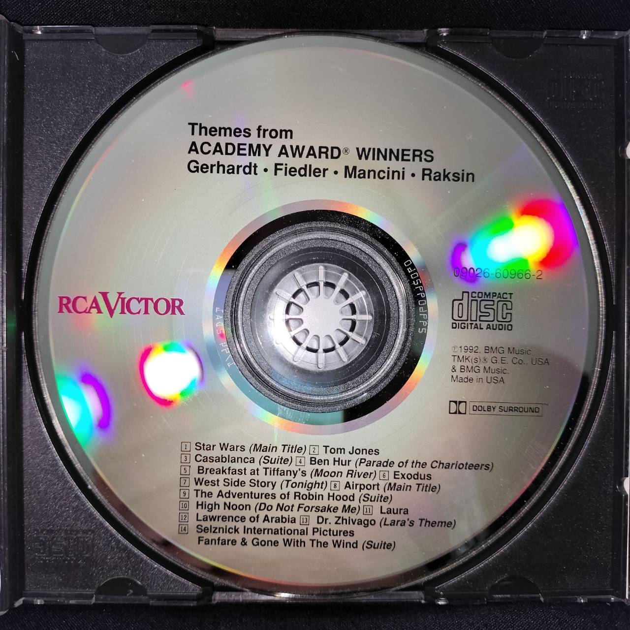 Various – Themes From Academy Award® Winners / USA / แผ่นดี