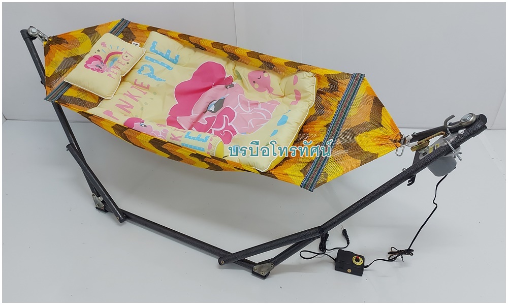 เปลนอน เปลไกว เปลแขวน เปลญวนเล็กพับเก็บได้ และมอเตอร์ไกวเปล100กก.