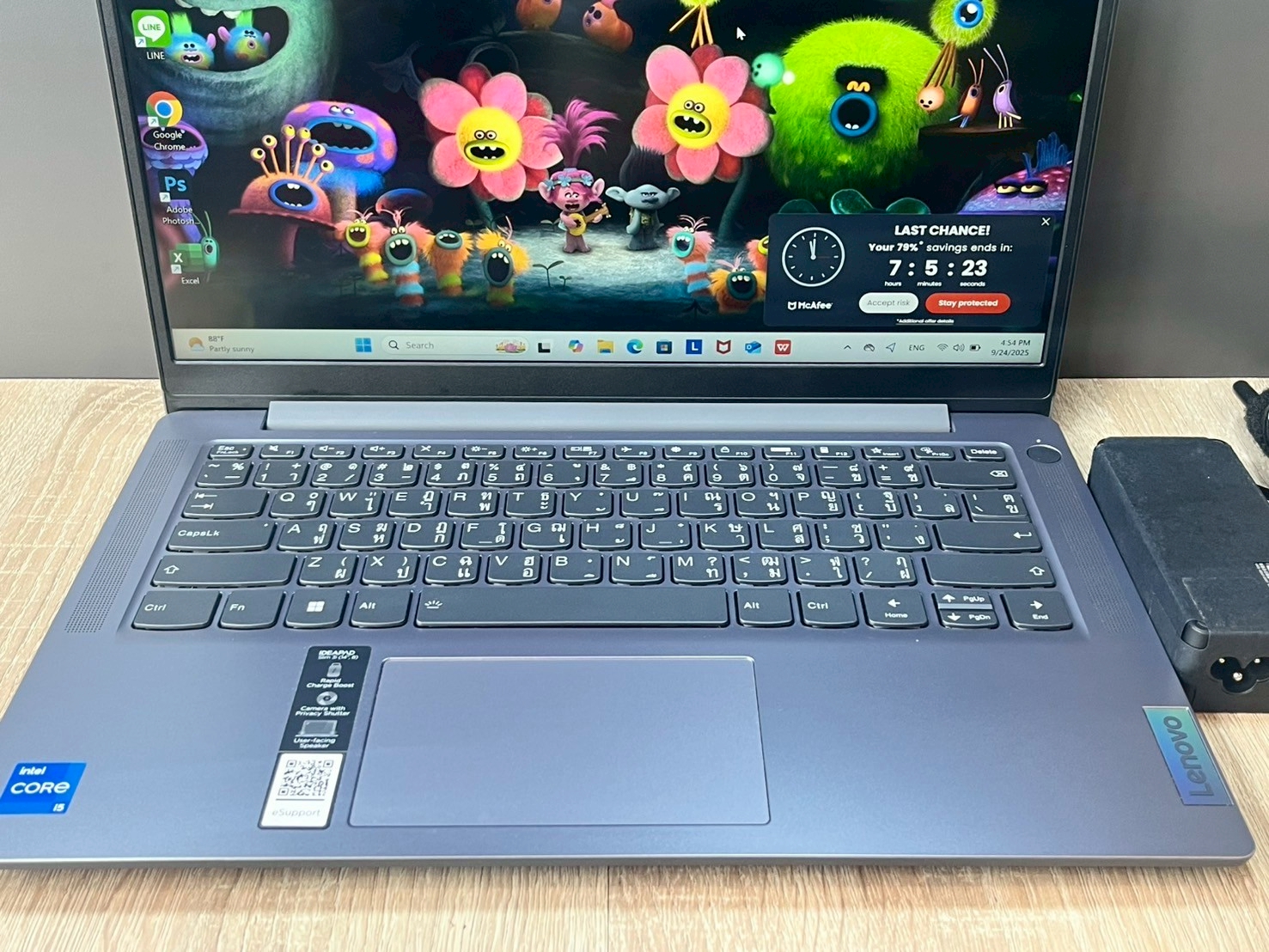 LENOVO IDEAPAD SLIM 3 14IRH8 83EL004ATA สี ARCTIC GREY