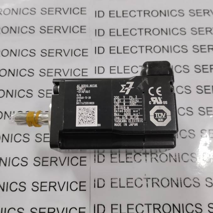 SGM7J-01AFA61 YASKAWA SERVO MOTOR
