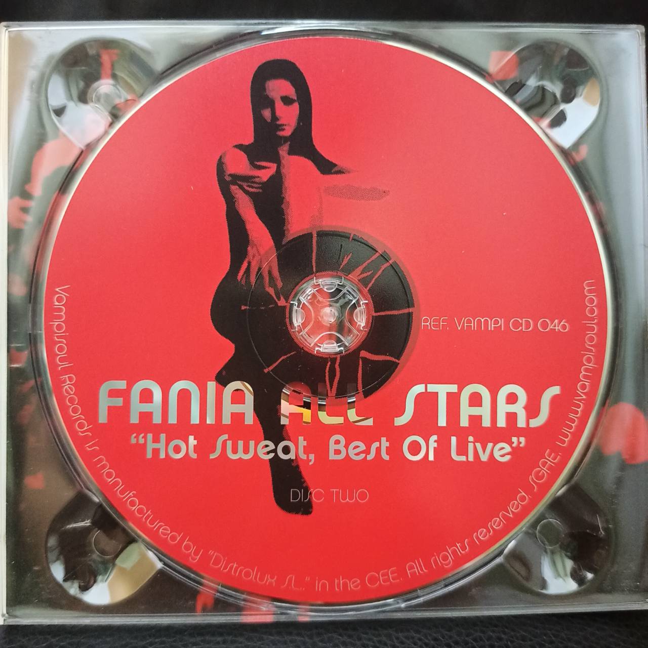 Fania All Stars – Hot Sweat (The Best Of Fania All Stars Live) / ไม่ระบุ / 2CD / แผ่นสวย+แผ่นดี
