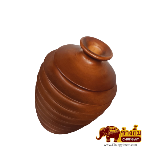 แจกันเกรียวปากแคบ สูง 12 นิ้ว