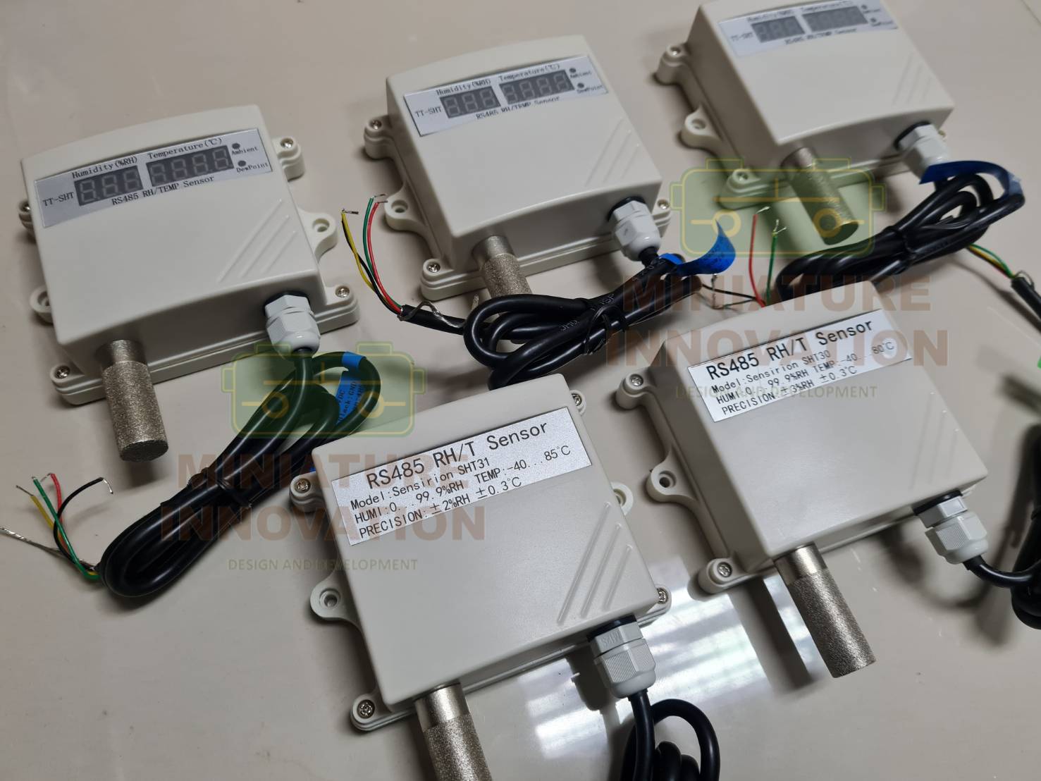 Temperature and Humidity transmitter RS485 output อุณหภูมิ ความชื้น เซนเซอร์ TH