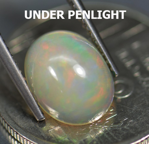 โอปอหลากสี (Multi Opal) 1.60 กะรัตสีรุ้ง