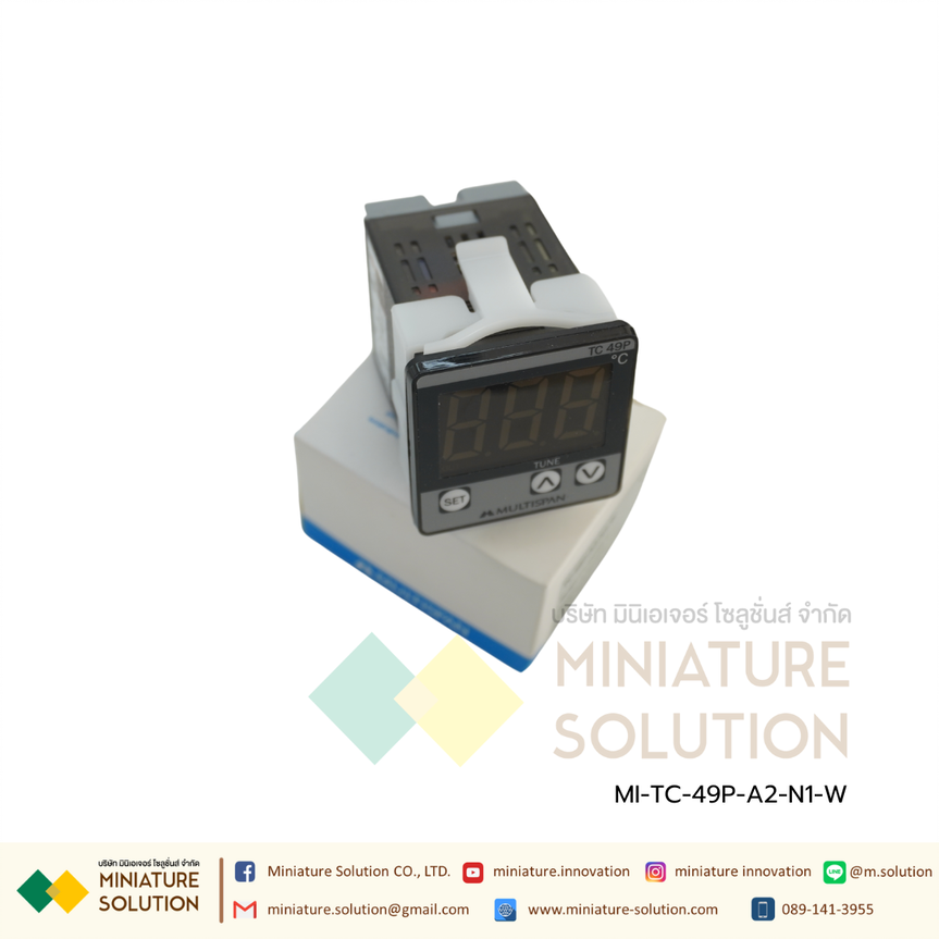 Temperature Control multispan TC49/TC49P 48x48 24VDC