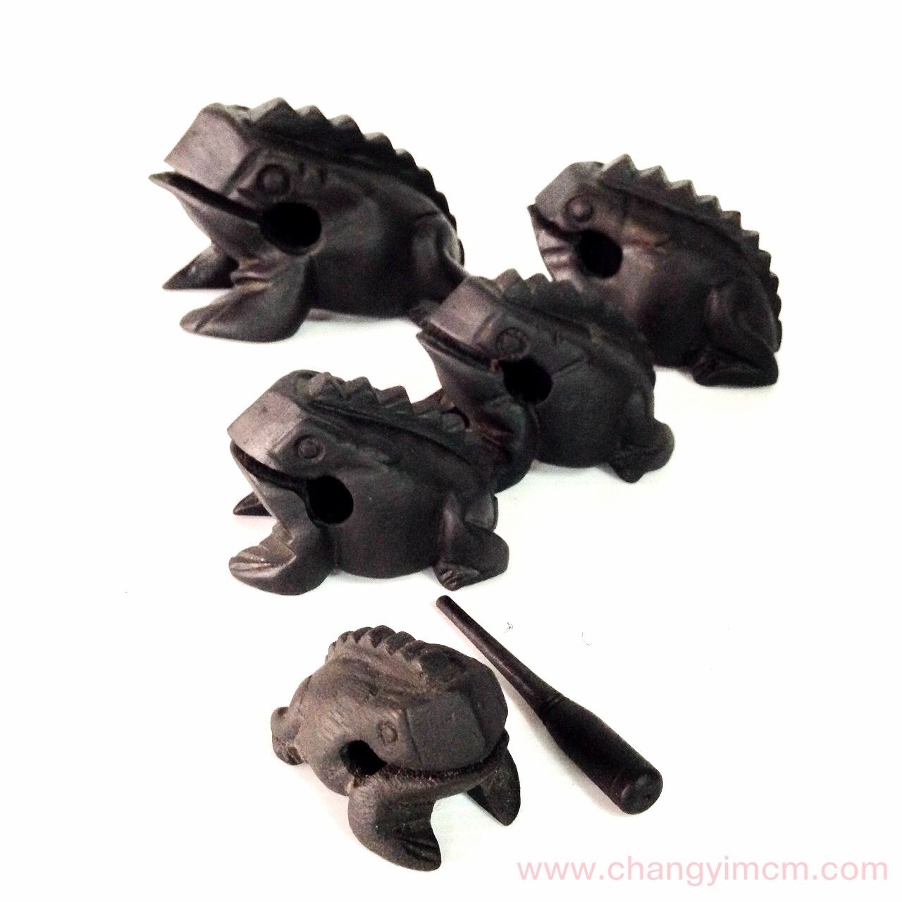 กบไม้ ( สีดำ )