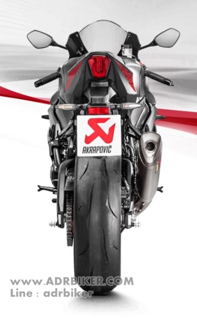 ท่อ Akrapovic Full Evo titanium สำหรับ GSXR1000 2017ขึ้นไป (For Exhibition only)