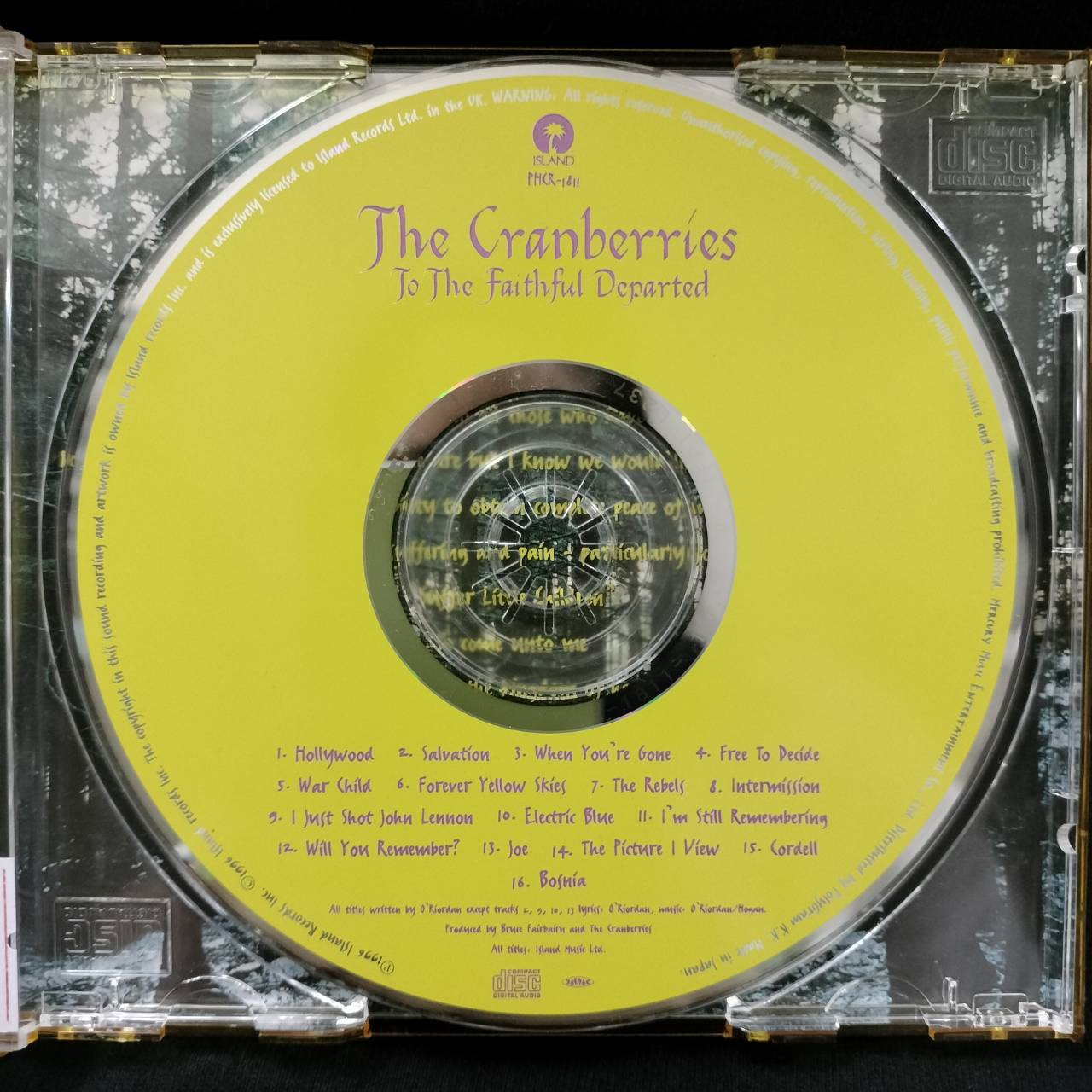 The Cranberries – To The Faithful Departed / JAPAN / แผ่นดี / มี Obi