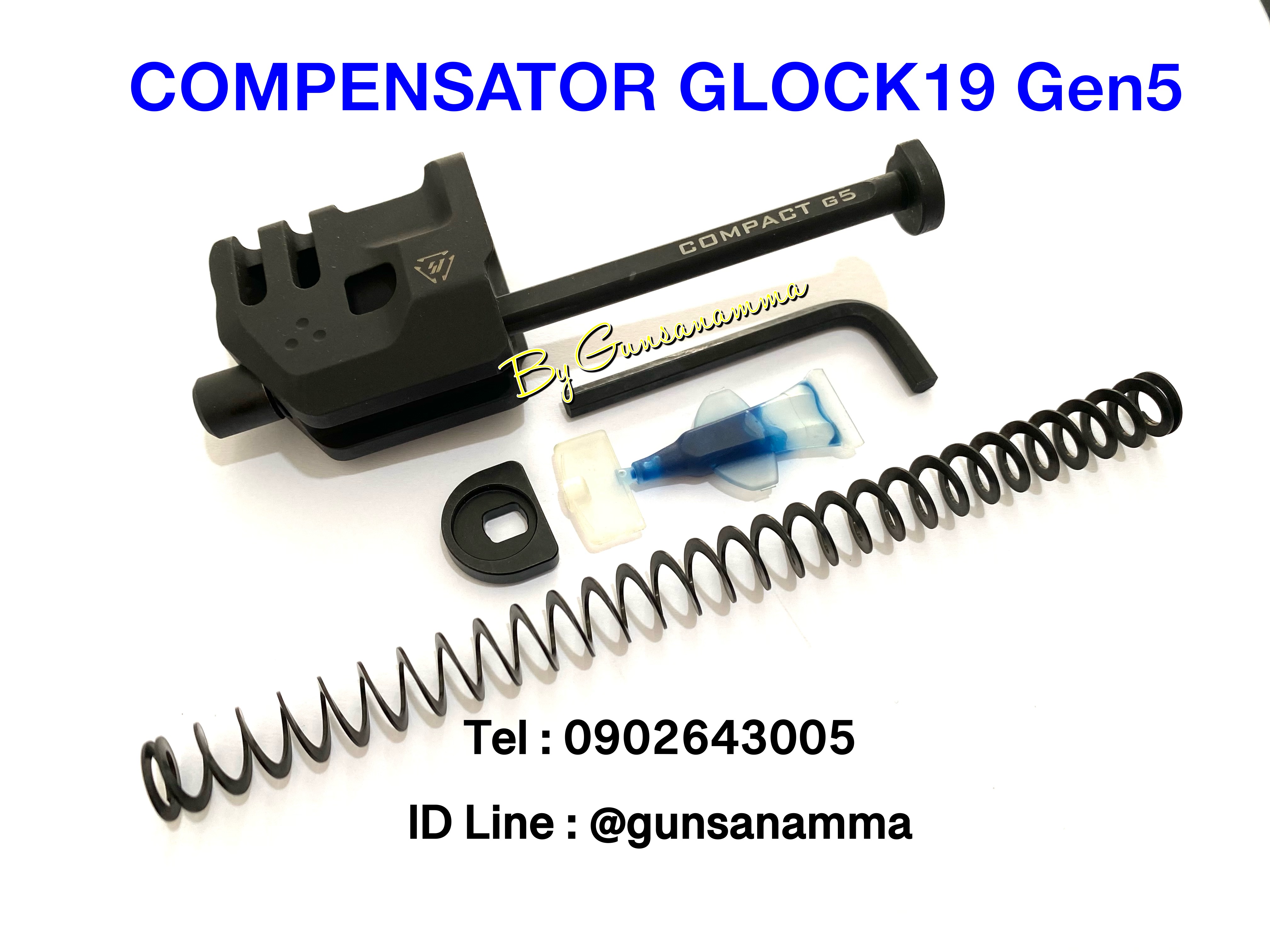 COMPENSATOR GLOCK19 Gen5