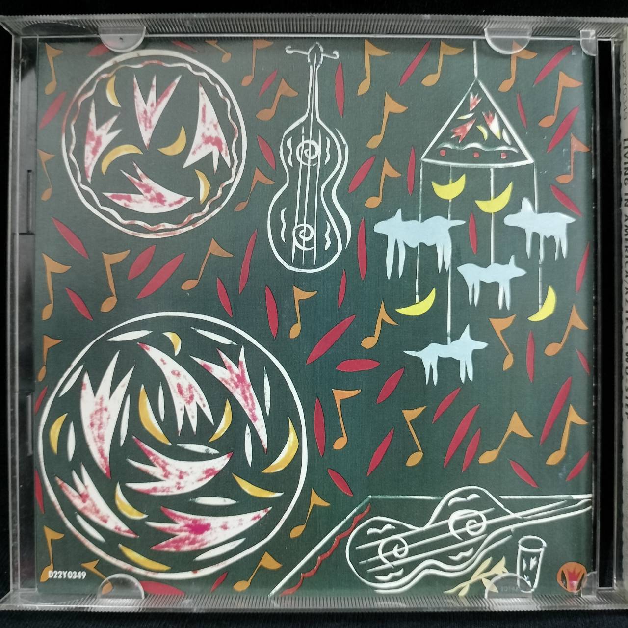 Aztec Two-Step – Living In America / JAPAN / แผ่นโปรโม / แผ่นดี