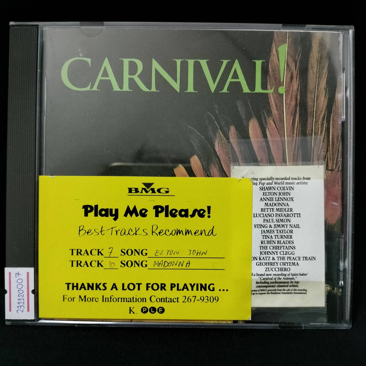 Various – Carnival! / USA / แผ่นสวย