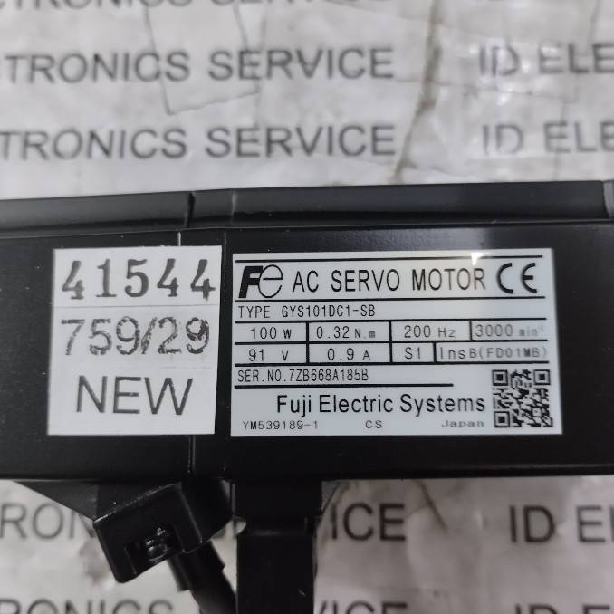 GYS101DC1-SB FUJI SERVO MOTOR