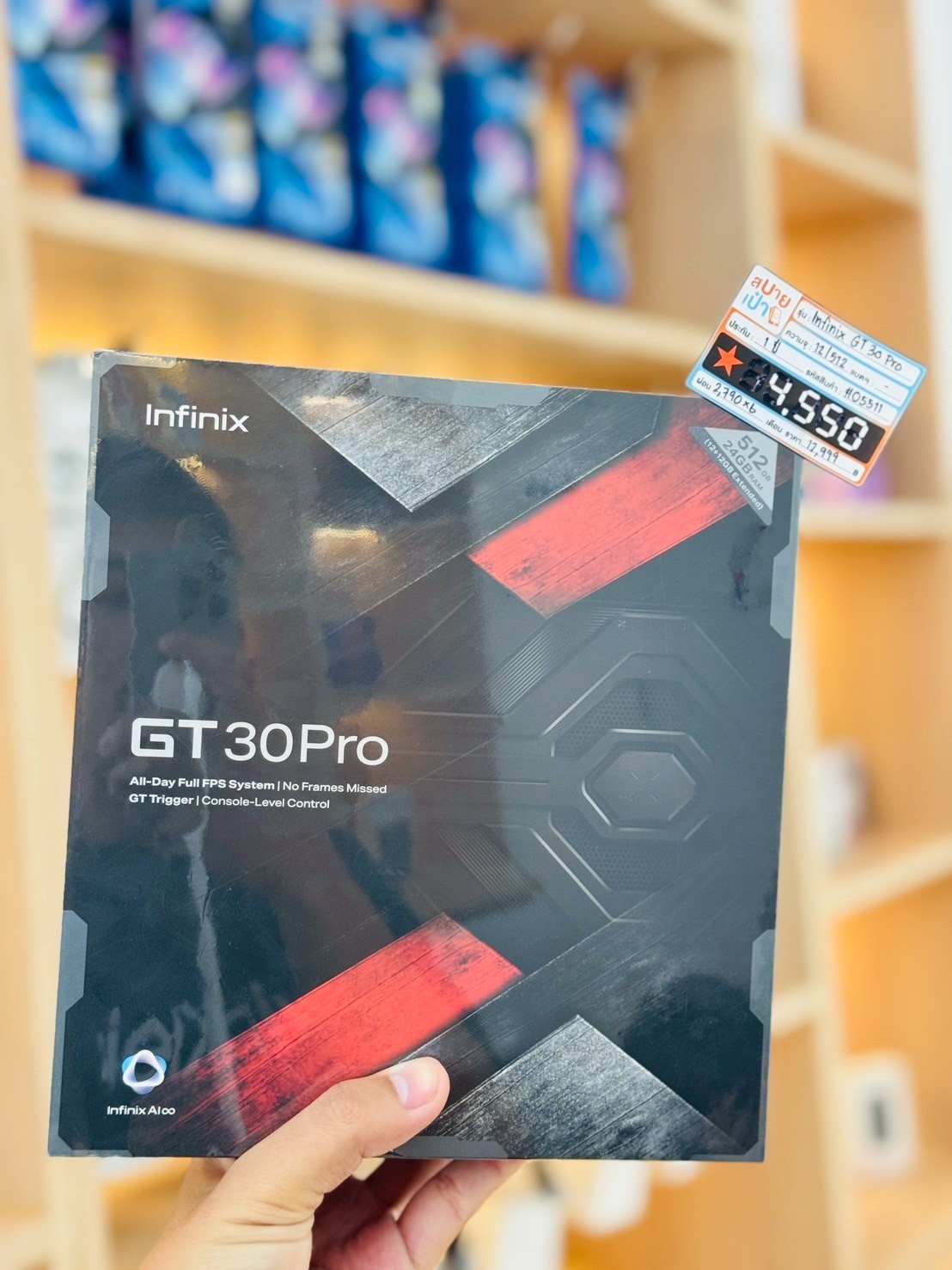Infinix GT30 Pro 12/512 สี dark Flare