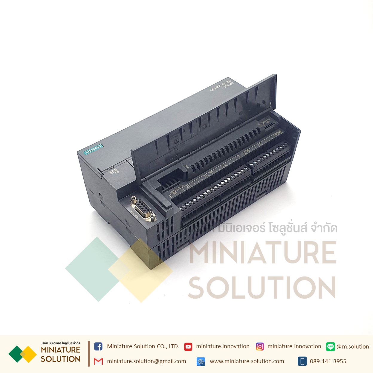 ซีเมนต์ SIMATIC S7-200 SMART PLC CPU SR20 SR30 SR40 ST20 ST30 CR20 SIEMENS analog module AE04 AE08 AM03 AM06 SB CM01 AQ01 AE01 (SR60)