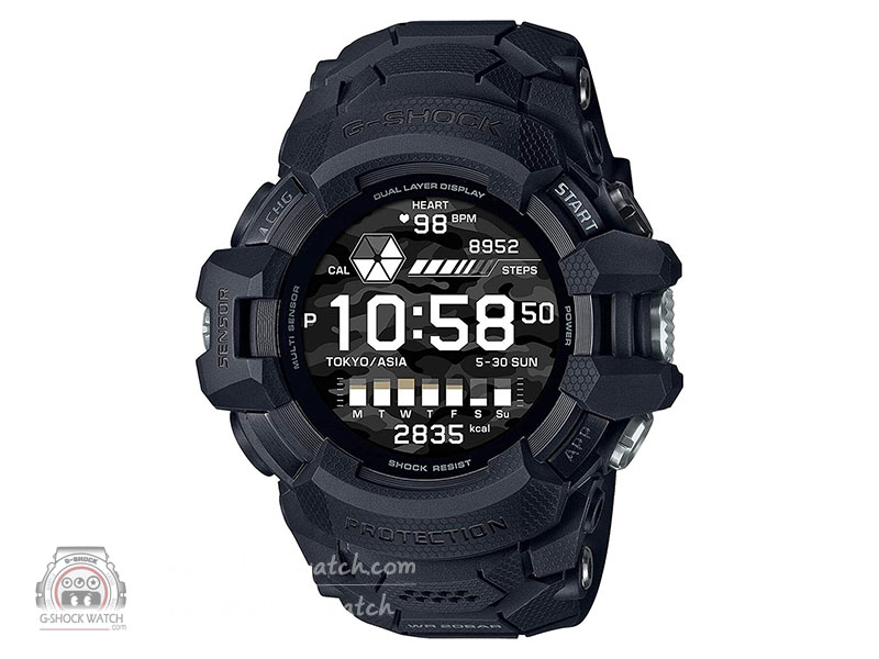 CASIO G-SHOCK นาฬิกาข้อมือ นาฬิกากันน้ำ นาฬิกาของแท้ ประกันศูนย์ CMG 1 ปี รุ่น GSW-H1000-1A