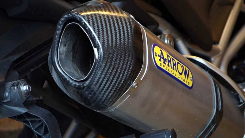 ท่อ Arrow สำหรับ Triumph Tiger 800 (For Exhibition only)