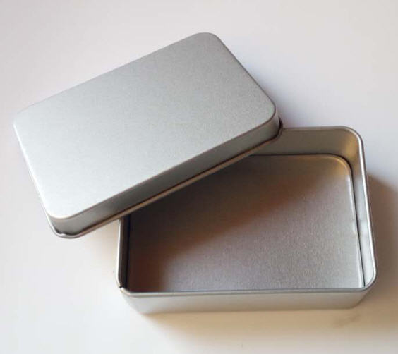 กล่องเหล็ก,ขนาด9*6.5*2.5cm