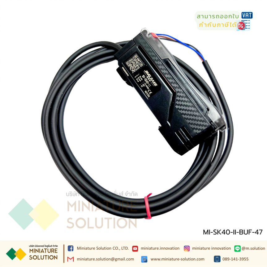 JINGJIAKE ไฟเบอร์ออฟติก เซนเซอร์ Fiber Optic Amplifier Sensor